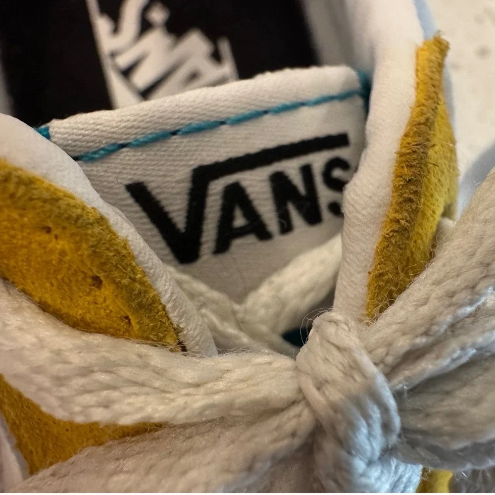Vans Ward Sneakers Women 9.5 Multi Color Excellent Retro Skate Shoes